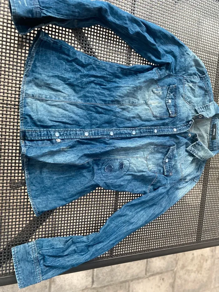 Chemise en Jean Invictus S - photo numéro 2