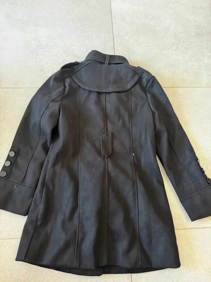 Manteau noir Flex Supply, très bon état, noté taille 4XL mais il taille M - photo numéro 6