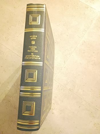 livre André Gide l'école des femmes et le prométhée mal enchainé