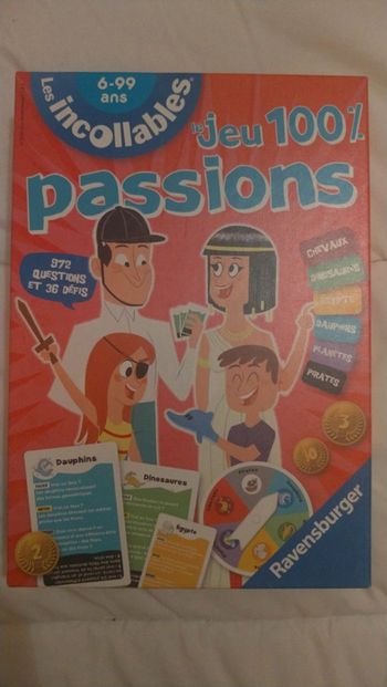 Jeu 100% passions Les Incollables