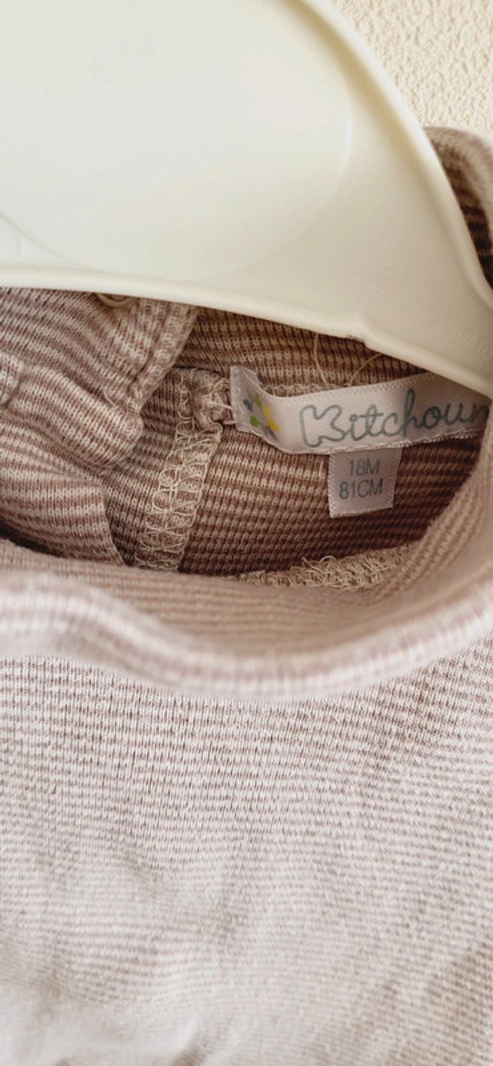 Col roulé beige Kitchoun 12 mois - photo numéro 4