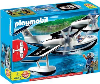 Playmobil 4445 City action Policiers et Hydravion