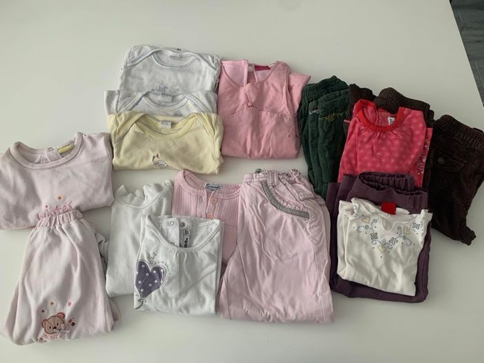 Lot vêtements fille