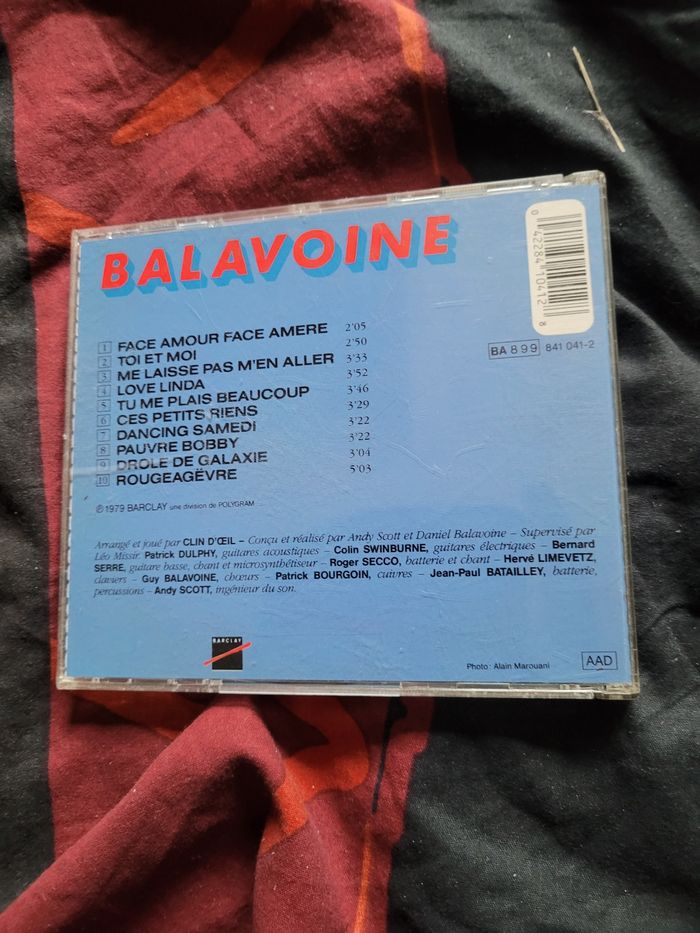 Balavoine face amour face amere - photo numéro 2