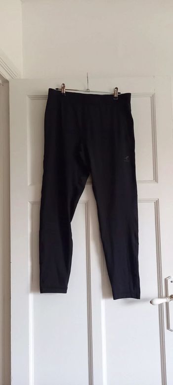 Legging de course noir XL réglable à la taille energetics