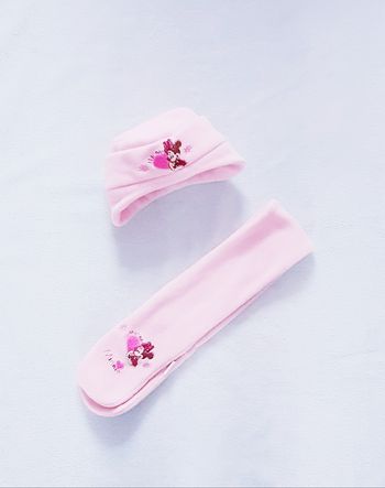 🐭 Ensemble polaire bonnet + écharpe "Minnie" - Disney 🐭