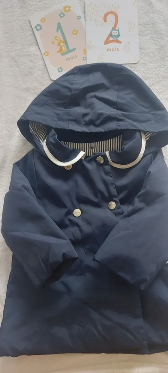 Manteau fille 12 mois jacadi - photo numéro 2