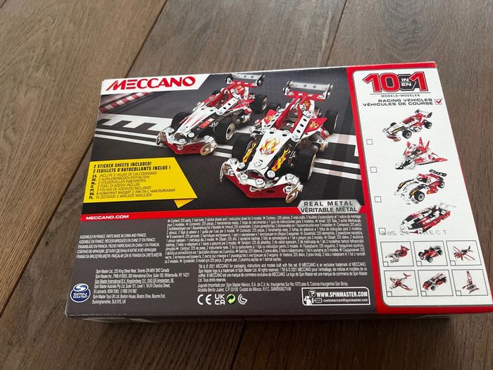 Meccano véhicules de course 10 en 1 - photo numéro 2