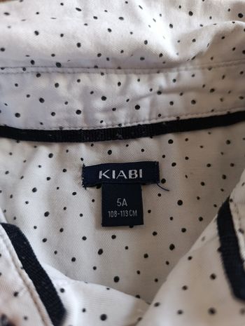 Chemise 5 ans 