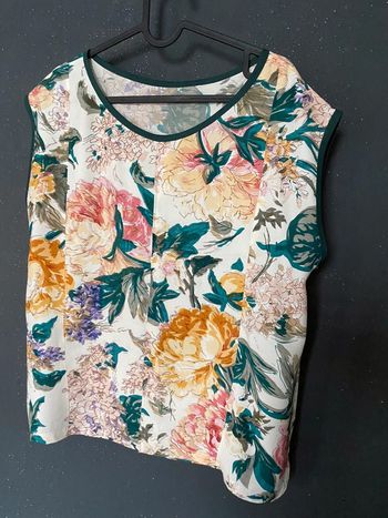 Blouse sans manche colorée