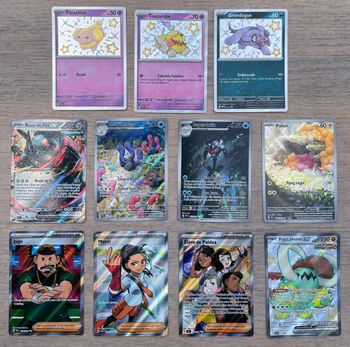 Lot Cartes Pokemon EV4.5 Destinées à Paldea