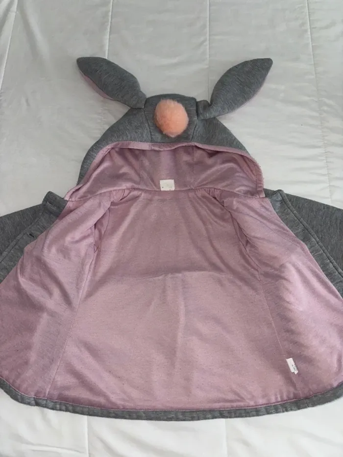 Manteau à capuche pour petite fille - photo numéro 5