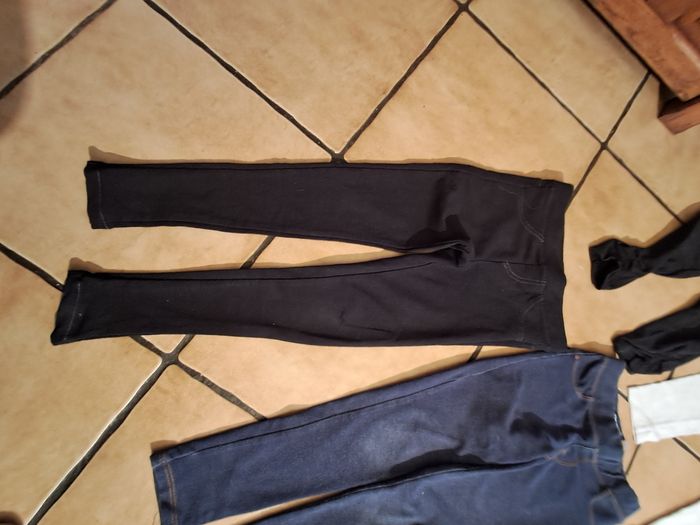 Lot de pantalons 7ans taille elastique fille - photo numéro 5