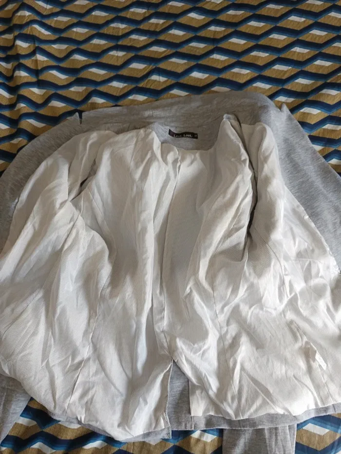 Veste grise - photo numéro 4