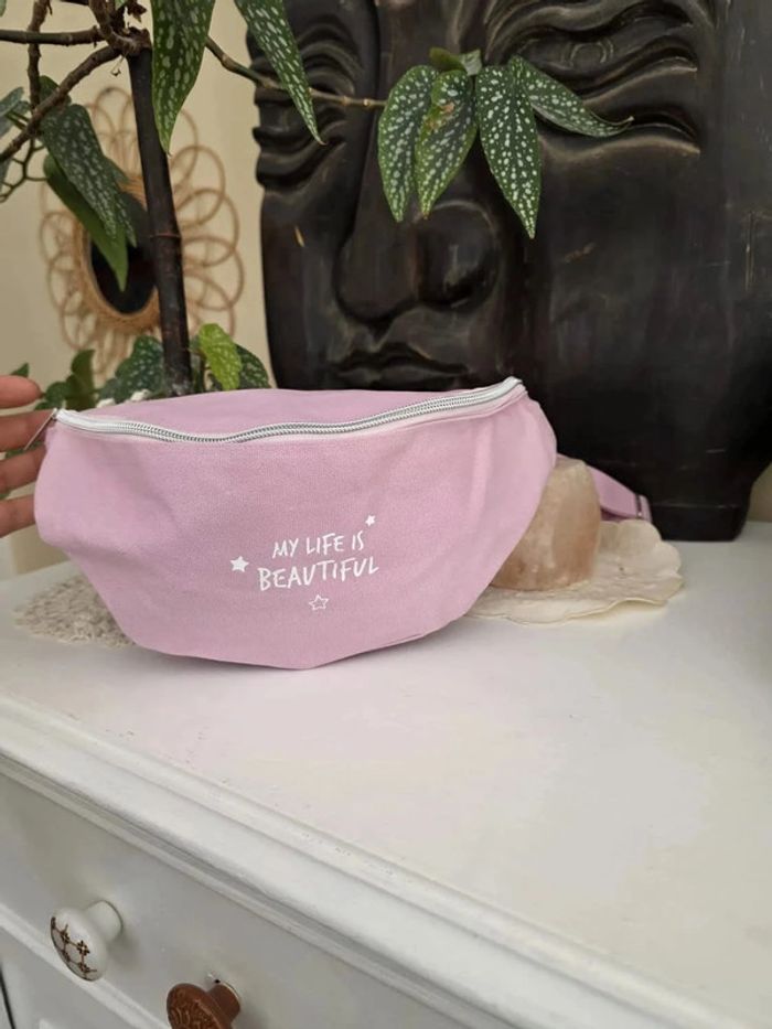 Banane Rose "My Life is Beautiful" Positive Vibes et Look Tendance ! - photo numéro 3