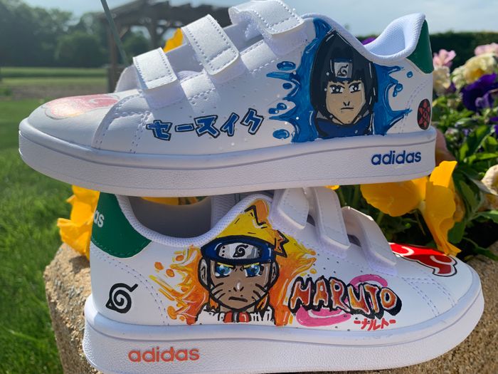 Basket Customisées Naruto - photo numéro 2