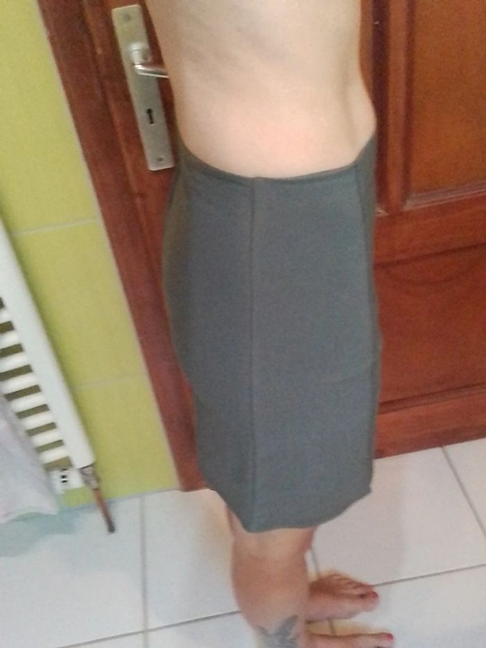 Jupe femme grise - photo numéro 6