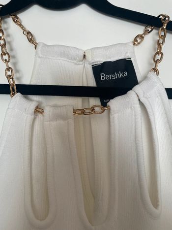 Robe Bershka blanche