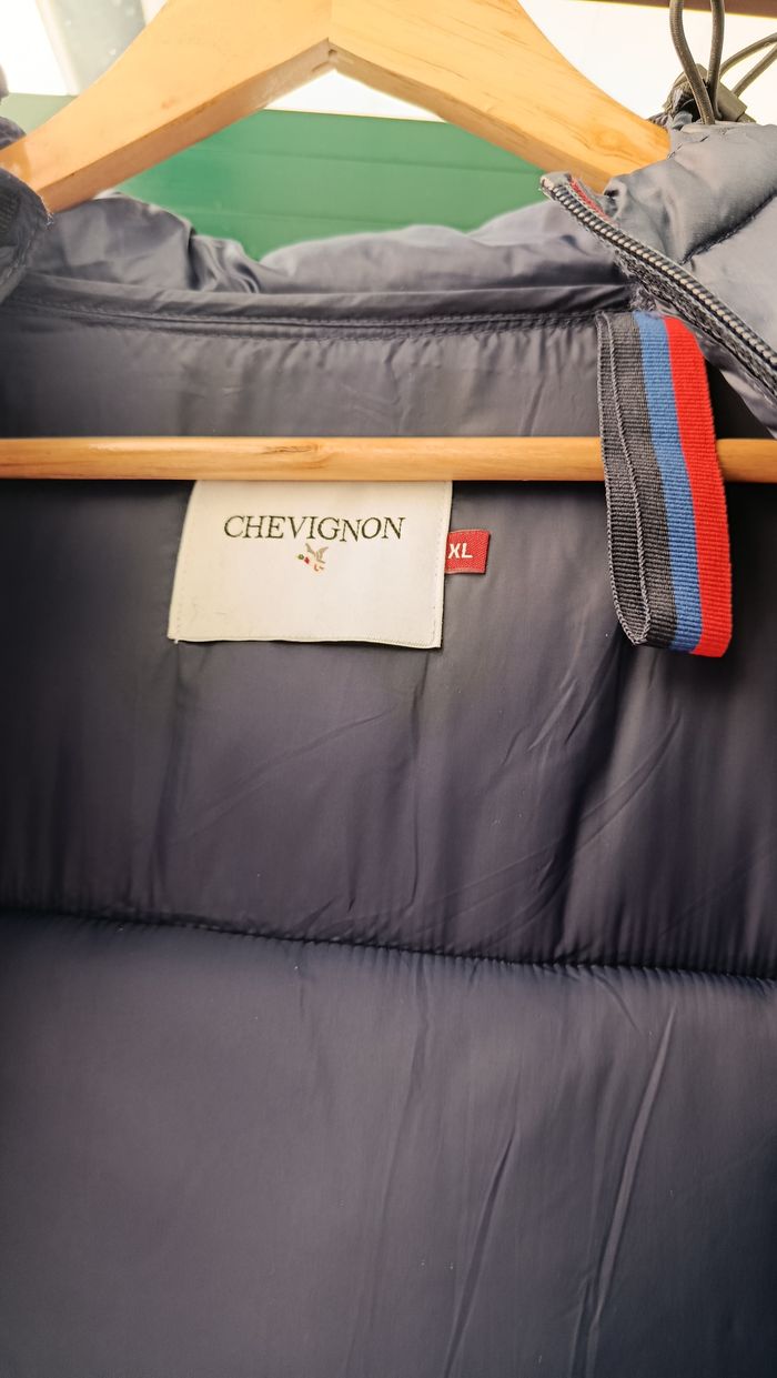 Doudoune Chevignon bleue - photo numéro 4
