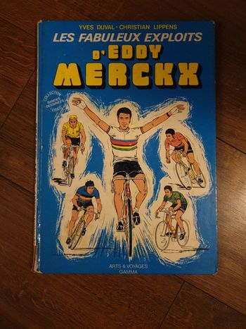 Bande dessinée Les fabuleux exploits d'Eddy Merckx