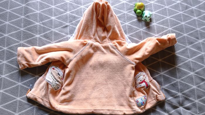 🦁Gilet zippé avec capuche, Yatsi, 6 mois - photo numéro 4