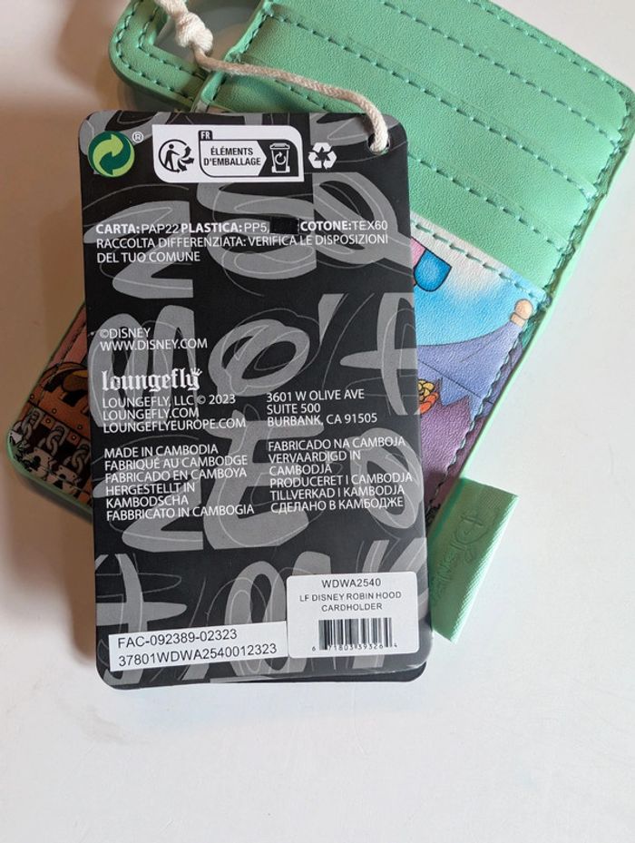 Loungefly : Porte Carte Robin Hood - photo numéro 3