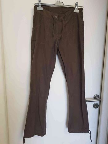 Pantalon coton style toile taille 38