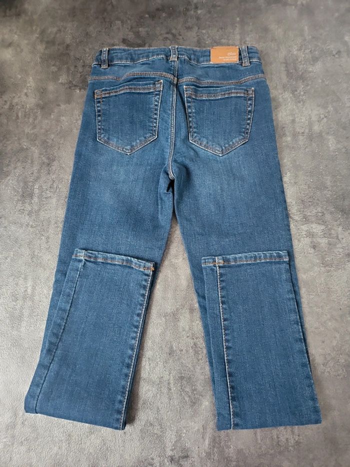 Lot 4 jeans slim fille 10 ans très bon état - photo numéro 5