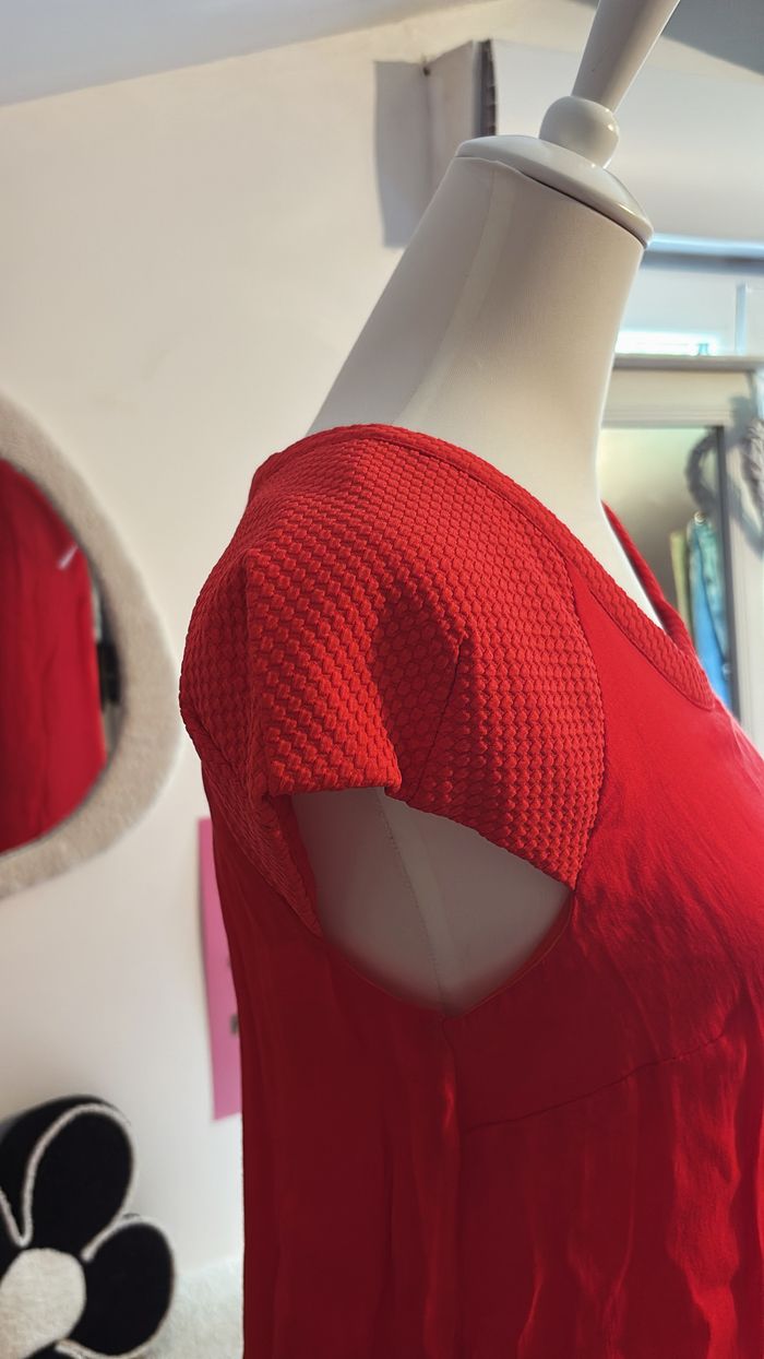 Robe longue rouge Etam T40 - photo numéro 2
