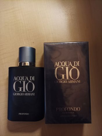 Parfum homme acqua Di Gio black Armani 
