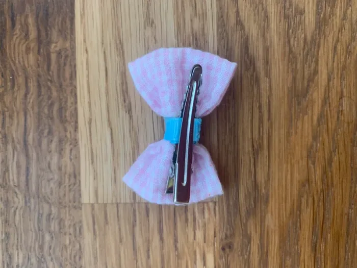 Barrette noeud bébé fille - photo numéro 2