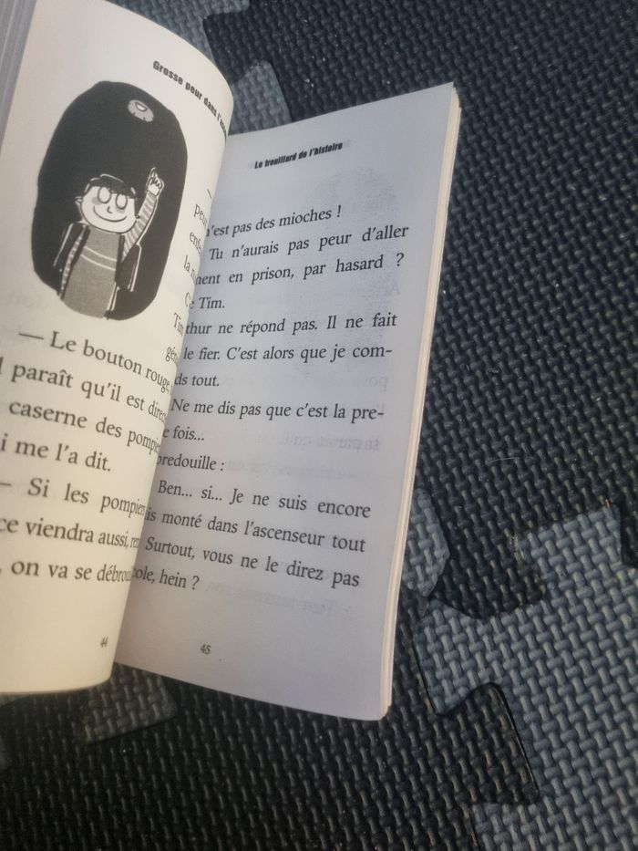 Petit roman enfant Grosse peur dans l'ascenseur dès 7ans - photo numéro 5