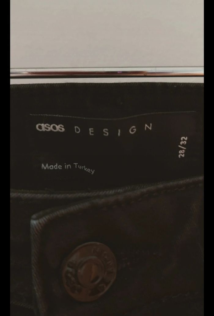 Jean noir femme en 38 ASOS - photo numéro 2