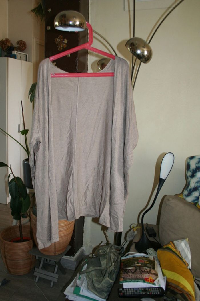 🌸 Long gilet au large col Taille 44/46 "Esmara " Neuf 🌸 - photo numéro 5