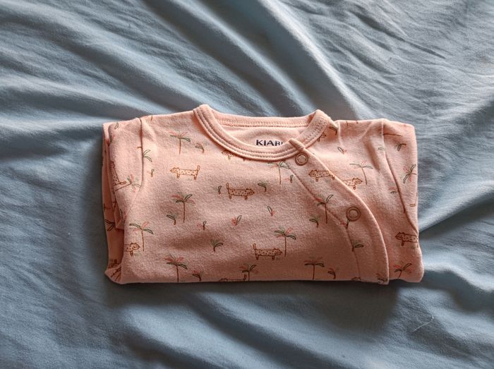 Pyjama coton bio taille 1 mois - photo numéro 3