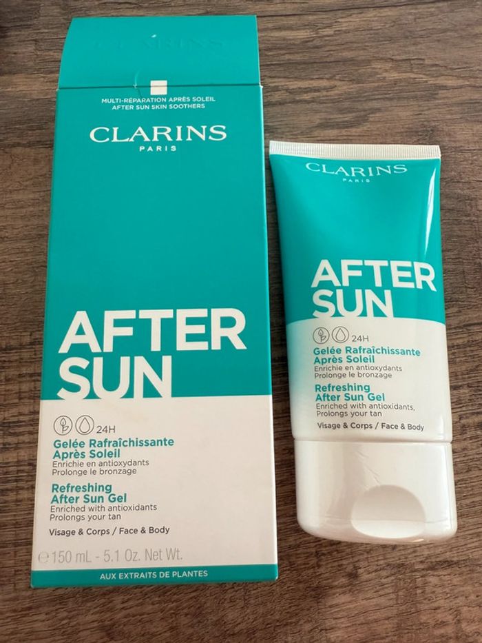 Clarins gelée rafraîchissante après soleil