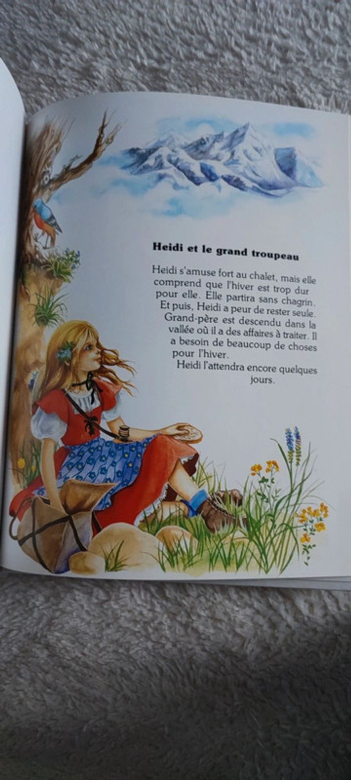 Livre Heidi et le grand troupeau - photo numéro 3