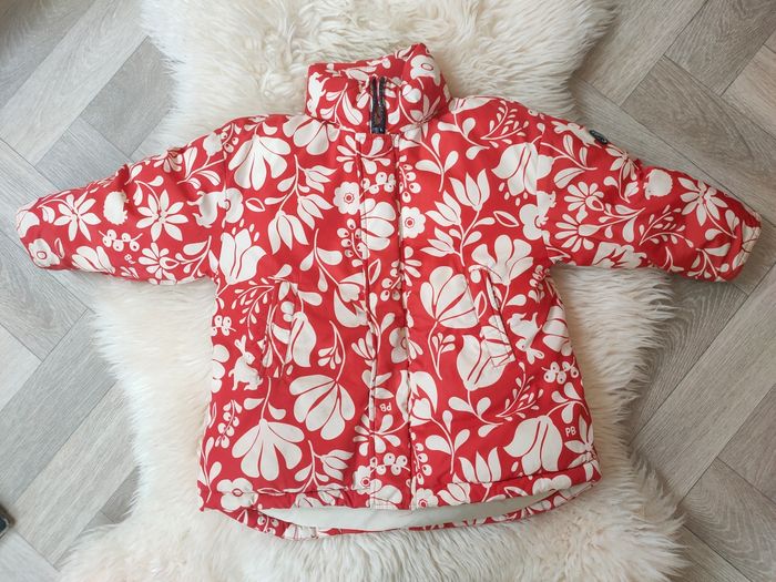 Doudoune mi-longue Petit Bateau imprimée 4 ans - photo numéro 2