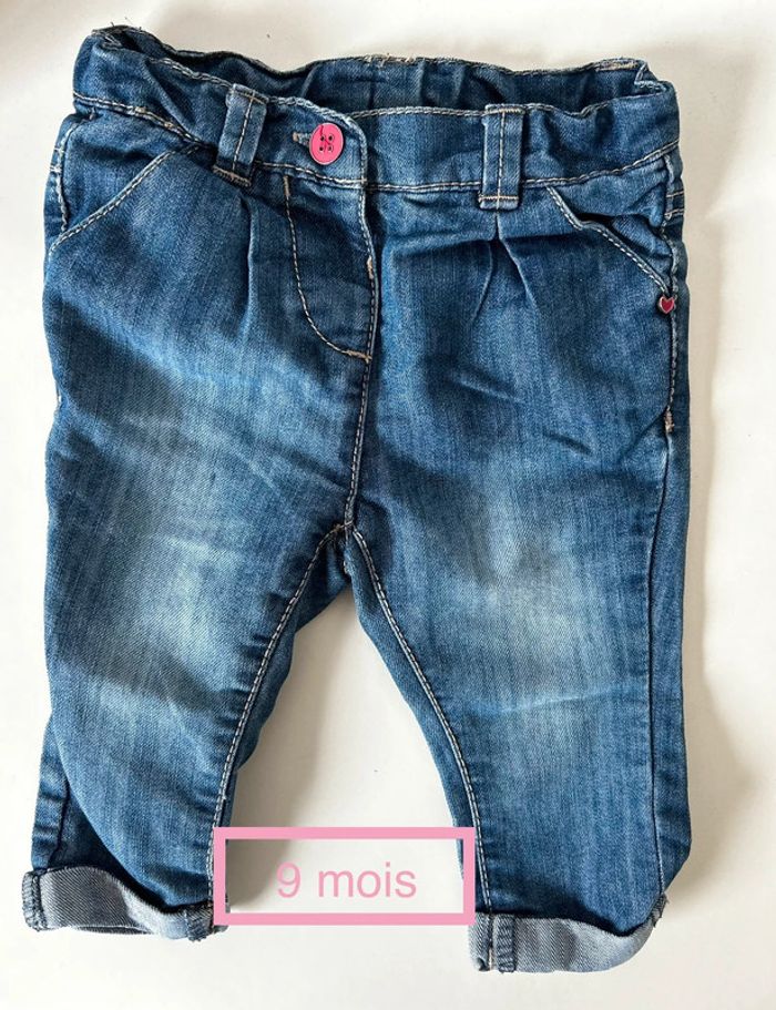 Jean tape à l’œil 9 mois