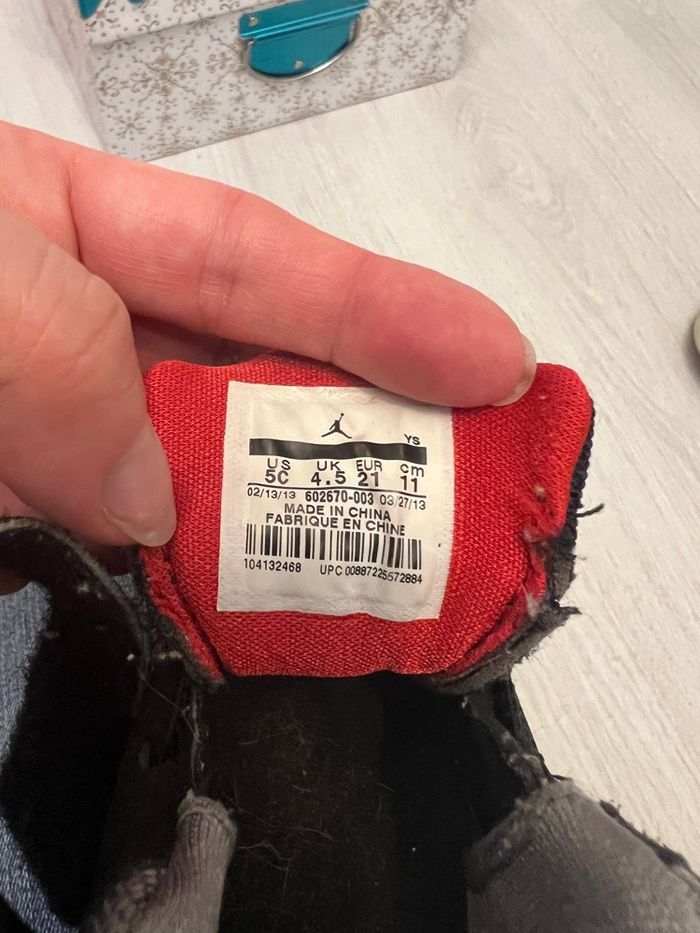 Basket Jordan bébé garçon 21 - photo numéro 5