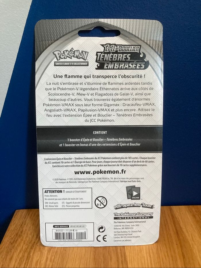 Pokemon - duopack Ténèbres embrasées / Clash des rebelles - photo numéro 2