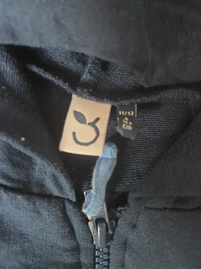 Gilet zippé 11.12ans - photo numéro 2