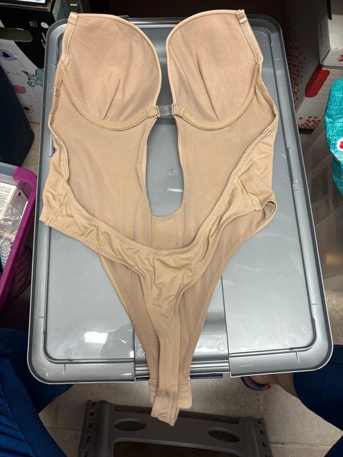 Body beige dos nu nina perfect xxl- 95-105E - photo numéro 5