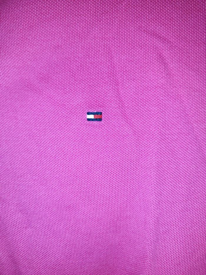 Polo rose tommy Hilfiger - photo numéro 3