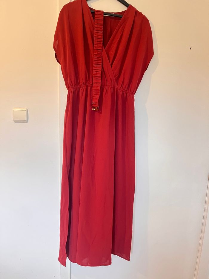 Robe portefeuille longue