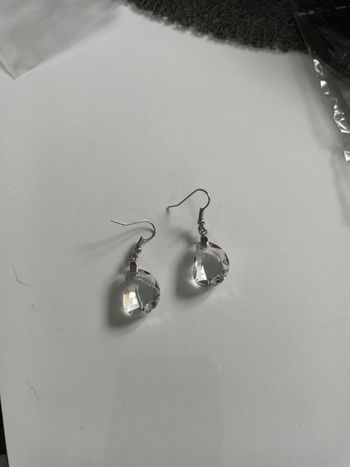 Boucle fantaisie goutte