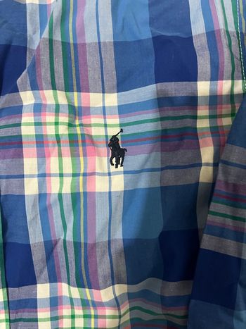 Chemise Ralph Lauren à carreaux (14-16 ans)