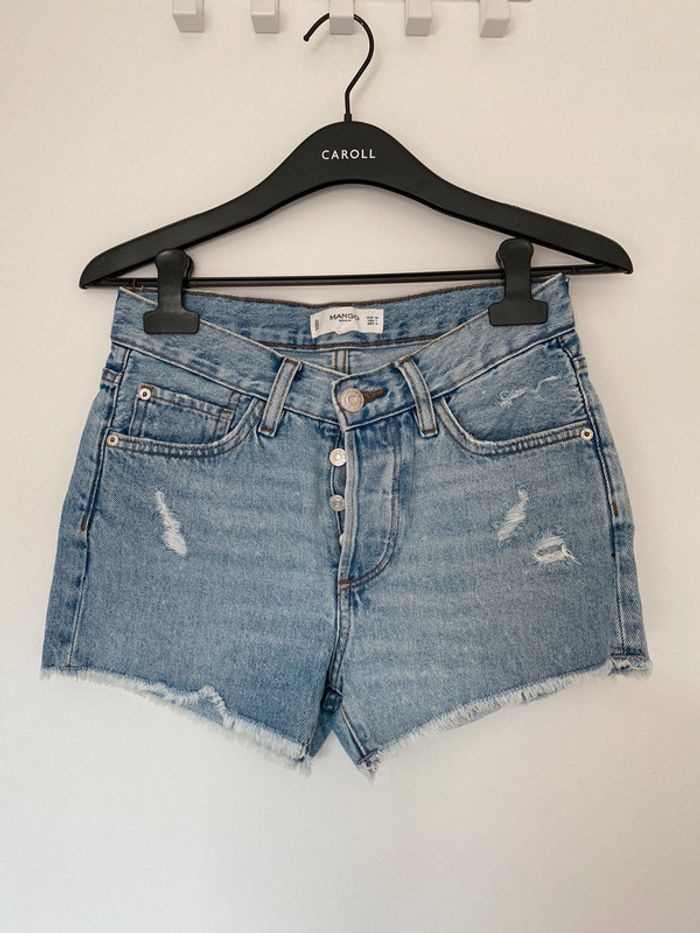 Short court en jean mango xxs