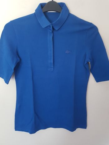 Magnifique tee-shirt  col Polo taille 40 Lacoste Authentique 