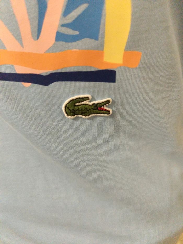 Tee shirt lacoste - photo numéro 5